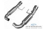 3" Axle Back Exhaust w/ Polished Tips (2015 GT)